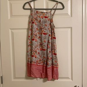 Floral print dress